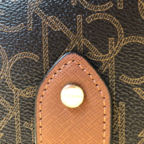 New Calvin Klein Brown Leather Wallet - Picture 6 of 6